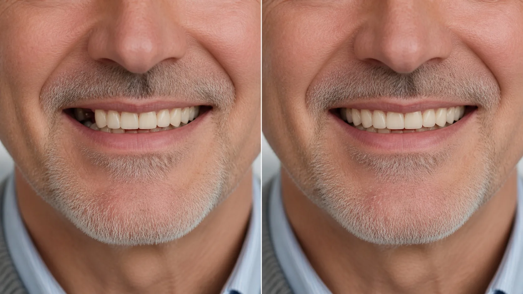 Illustrative smile design outcome
